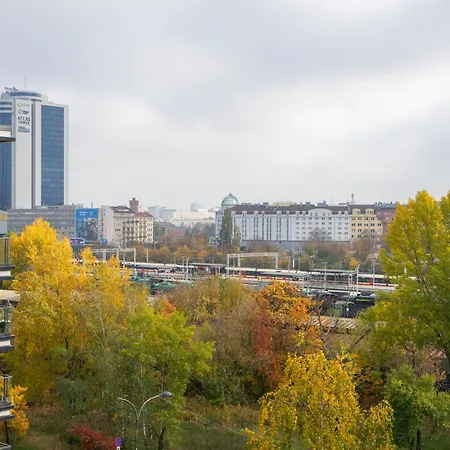 דירה Kolejowa - Parking, Balcony, Workspace - By Rentujemy